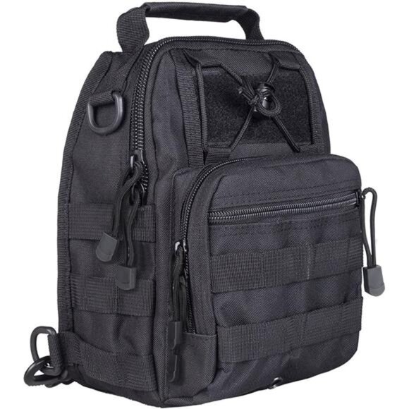 Outdoor Tactical Bag Backpack, Military Sport Bag Pack Sling Shoulder Backpack - Picture 6 of 7